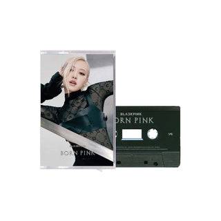 BLACK PNK Born Pink Rose Cassette (Black, Jewel Case)