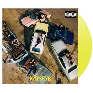 KAT SEYE Beautiful Chaos Vinyl, Signed Card (EXC, Lemon Jelly, 12", 1LP)