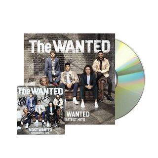 THE WANTED Most Wanted: The Greatest Hits CD, Signed (Jewel Case)