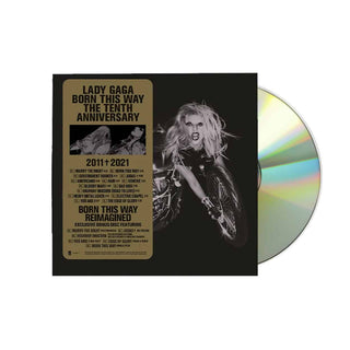 LADY GAGA Born This Way 10th Anniversary CD (Jewel Case)