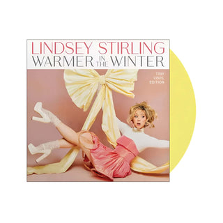 SABRINA CARPENTER, LINDSEY STIRLING Warmer In The Winter (Tiny Vinyl Edition) Vinyl (Yellow, 4inch)