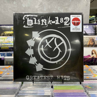 BLINK 182 Greatest Hits Vinyl (Target, Blue Green, 12', 2LP)
