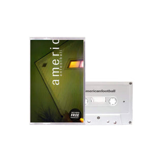 AMERICAN FOOTBALL American Football Deluxe (LP1) Cassette (White, Jewel Case)