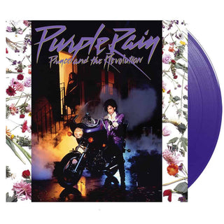 PRINCE Purple Rain Vinyl, Cover Dent (Purple, 1LP)