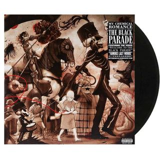 MY CHEMICAL ROMANCE The Black Parade Vinyl, Cover Dent (Black, 2LP)