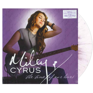 MILEY CYRUS The Time Of Our Lives Vinyl (White Purple Splatter, 12', 1LP)