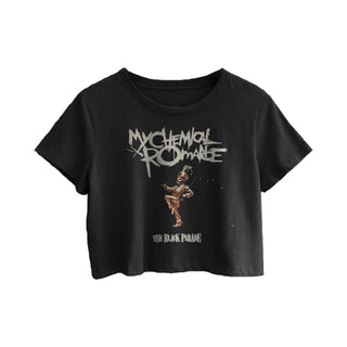 MY CHEMICAL ROMANCE The Black Parade Crop Girls Tshirt (Black)