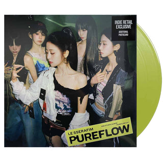 LE SSERAFIM Pureflow Pt.1 Vinyl (Indie, Yellow, 12', 1LP)