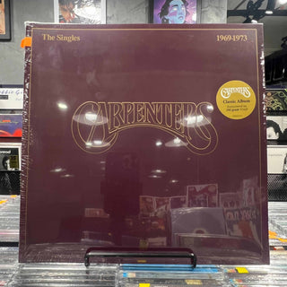 CARPENTERS The Singles 1969 - 1973 Vinyl, Cover Dent (Target, Clear, 1LP)