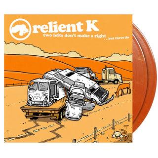 RELIENT K Two Lefts Don't Make A Right But Three Do Vinyl (Orange Sparkle, 2LP)
