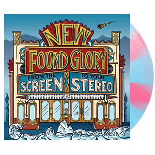 NEW FOUND GLORY From The Screen To Your Stereo 1 Vinyl (Pink Blue Pinwheel, 1LP)