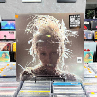 MILEY CYRUS Something Beautiful Vinyl, Cover Dent (UO, Translucent Red, 12', 1LP)