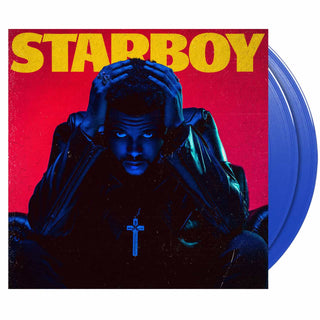 THE WEEKND Starboy Vinyl (Target, Translucent Blue, 12', 2LP) US