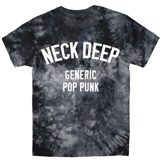NECK DEEP Generic Pop Punk Tshirt (Tie Dye)