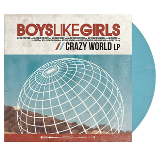 BOYS LIKE GIRLS Crazy World Vinyl (Blue, 1LP)