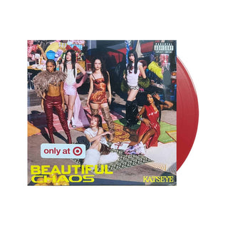 KATSEYE Gnarly/Gabriela Vinyl (Target, Red, 4inch)