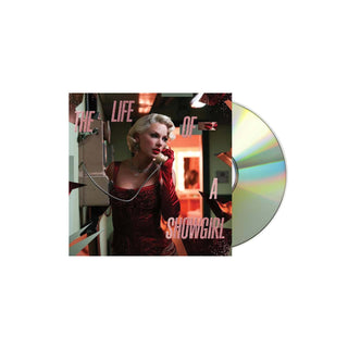TAYLOR SWIFT The Life Of A Showgirl (Dressing Room Rehearsal Version) CD (Jewel Case)
