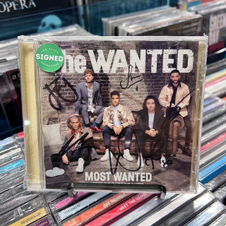 THE WANTED Most Wanted: The Greatest Hits CD, Signed (Jewel Case)