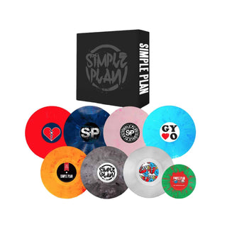 SIMPLE PLAN  Simple Plan Collection Vinyl, Box Set, Signed (EXC, 12')