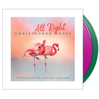 CHRISTOPHER CROSS All Right: The Worldwide Singles 1980-1988 Vinyl (Translucent Pink/Green, 12', 2LP)