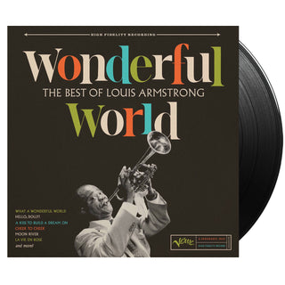 LOUIS ARMSTRONG Wonderful World: The Best Of Louis Armstrong Vinyl (Black, 1LP)