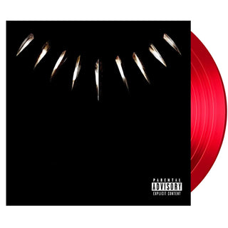OST Black Panther Soundtrack Vinyl, Cover Dent (Target, Red, 12', 1LP)