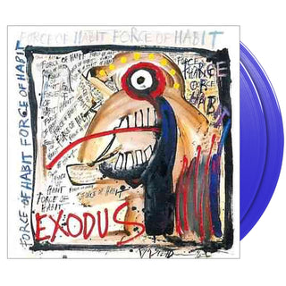 EXODUS Force Of Habit Vinyl (Blue, 12', 2LP)