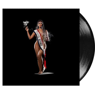 BEYONCE Cowboy Carter Bead Face Vinyl (Black, 2LP)