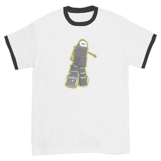PARAMORE Drum Monster Ringer Tshirt (White)