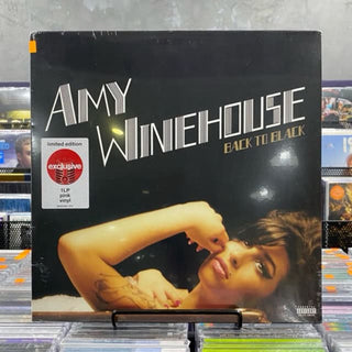 AMY WINEHOUSE Back To Black Vinyl, Cover Dent (Target, Pink, 1LP)
