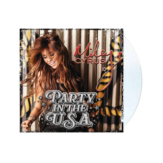 MILEY CYRUS Party In The U.S.A. Vinyl (Clear Glitter, 7')