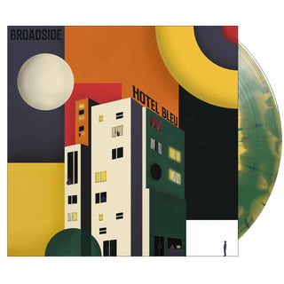 BROADSIDE Hotel Bleu Vinyl (Yellow Green Swirl Blue Splatter, 12', 1LP)