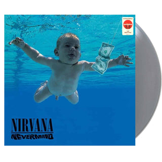 NIRVANA Nevermind Vinyl, Cover Dent (Target, Silver, 1LP)