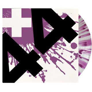 +44 When Your Heart Stops Beating Vinyl (EXC, Clear With Orchid Splatter, 1LP)