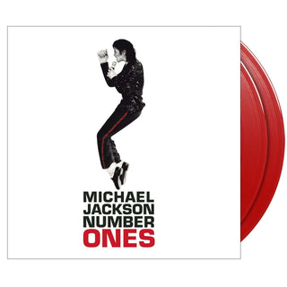 MICHAEL JACKSON  Number Ones Vinyl, Cover Dent (Target, Opaque Red, 12', 2LP)