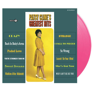 PATSY CLINE Greatest Hits Vinyl (Pink, 12', 1LP)