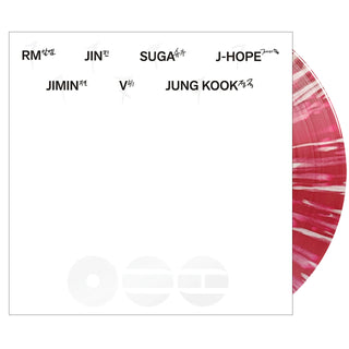 BTS Arirang Deluxe (B&W) Vinyl (Red, 1LP)