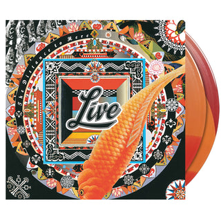 LIVE The Distance To Here (Deluxe Edition) Vinyl (Red Orange Haze, 12', 2LP)