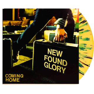 NEW FOUND GLORY Coming Home Custard w/ Evergreen & Black Splatter Vinyl (Custard, 12', 2LP)