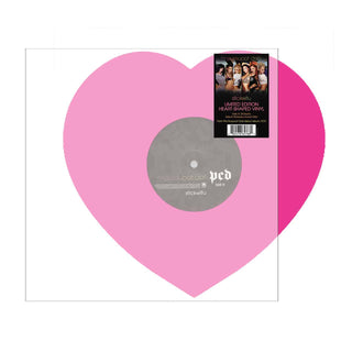 PUSSYCAT DOLLS Stickwitu Heart-Shaped Vinyl, Cover Dent (Pink, 10inch)