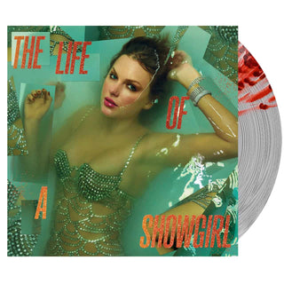TAYLOR SWIFT The Life of a Showgirl: Honestly Wild Vinyl (Clear Red Splatter, 1LP)