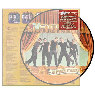 NSYNC No Strings Attached 20th Anniversary Vinyl (Picture Disc, 12', 1LP)