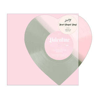 LAUFEY Valentine Heart-Shaped Vinyl (Strawberry Matcha, 1LP)