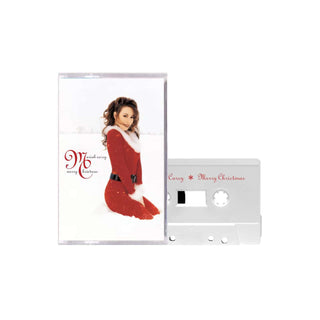 MARIAH CAREY Merry Christmas Cassette (White, Jewel Case)