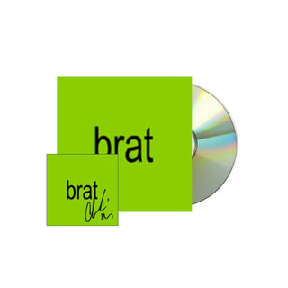 CHARLI XCX Brat CD, Signed Card (Jewel Case)