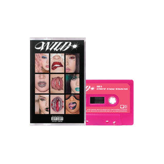 KATSEYE Wild Heart version Cassette (Hot Pink, Jewel Case)