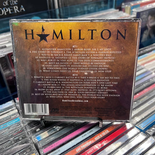 OST Hamilton : Original Broadway Cast Recording CD (Jewel Case)