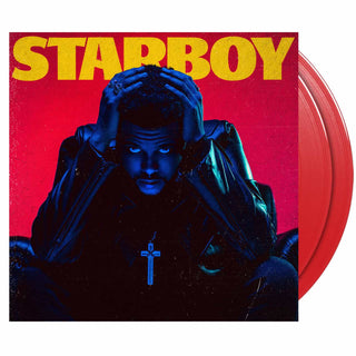 THE WEEKND Starboy Vinyl, Cover Dent (Translucent Red, 12', 2LP) US