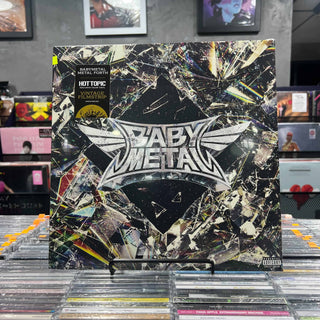 BABYMETAL Metal Forth (Vintage Filmstrip) Vinyl, Signed Card (HT, Gold Black Splatter, 12', 1LP)