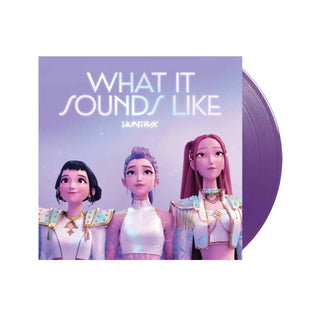 OST KPop Demon Hunters: What It Sounds Like Vinyl (Translucent Purple, 7')